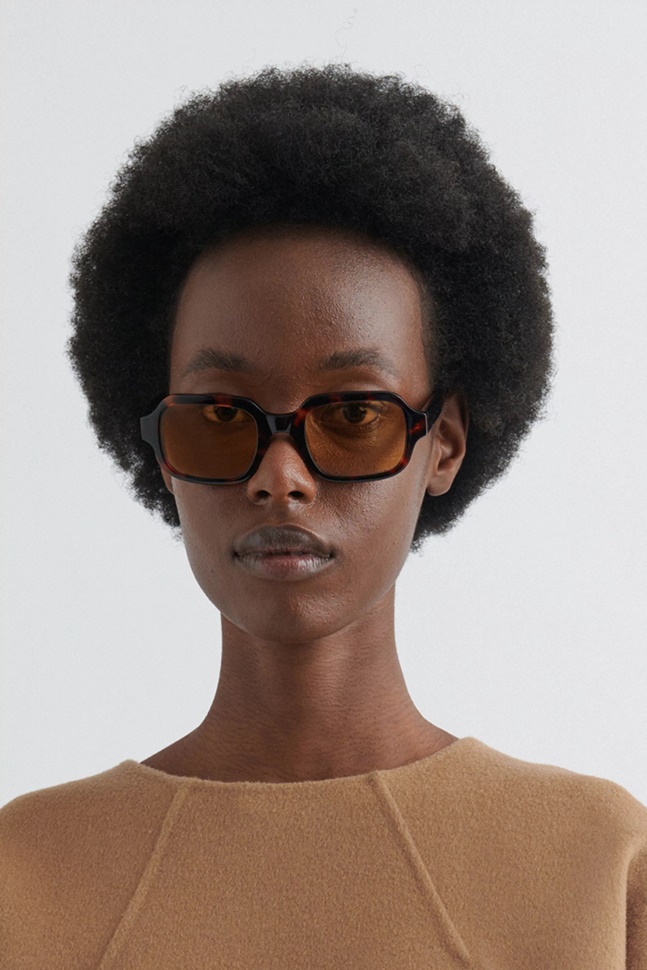 Axel Arigato Nova Solbriller Skildpadde Gul