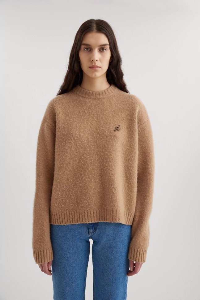 Hinsides Sweater Axel Arigato Camel Beige