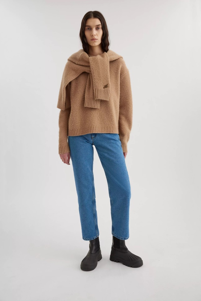 Hinsides Sweater Axel Arigato Camel Beige