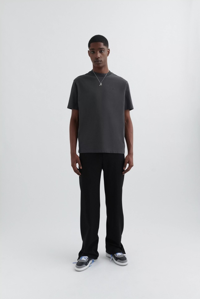 Signatur T-shirt Axel Arigato Falmet Sort