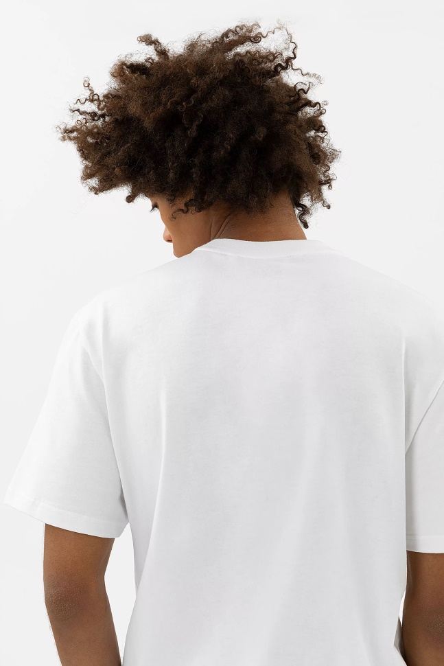 Axel Arigato Hvid Fokus Logo T-shirt