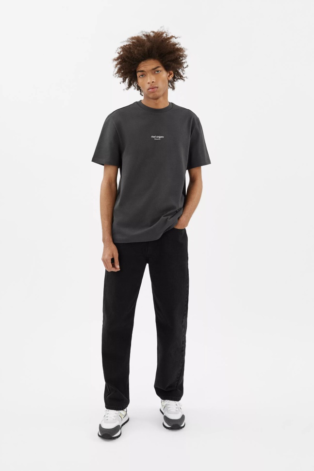 Fokus Logo T-shirt Axel Arigato Falmet Sort