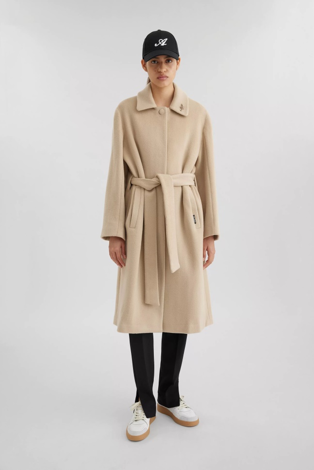 Millenium Uld Frakke Axel Arigato Bleg Beige