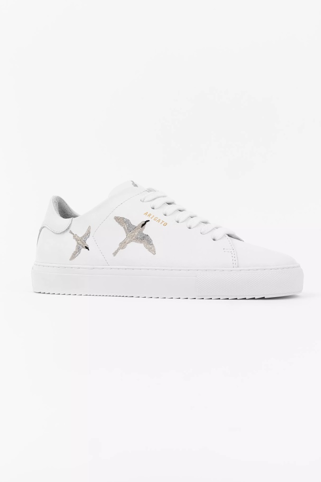 Ren 90 Bifugle Hvid Sølv Axel Arigato