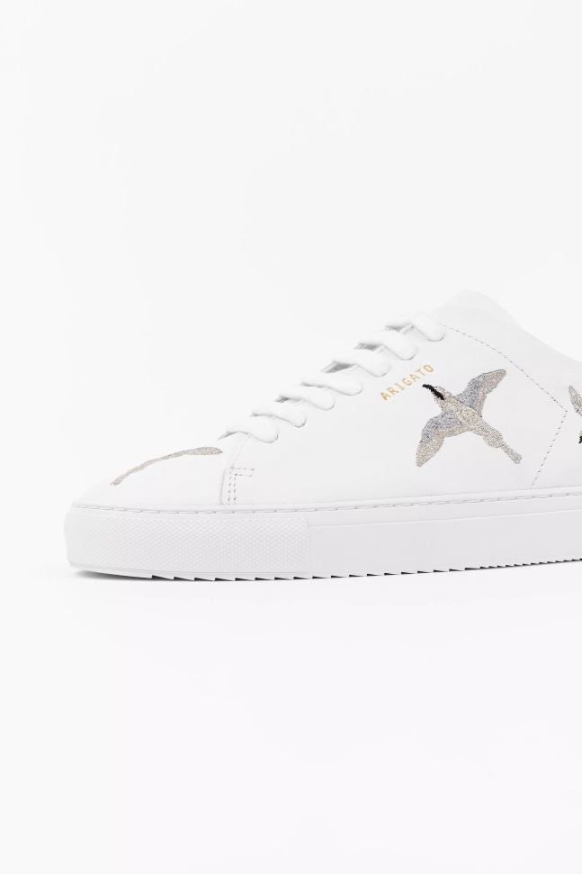 Ren 90 Bifugle Hvid Sølv Axel Arigato