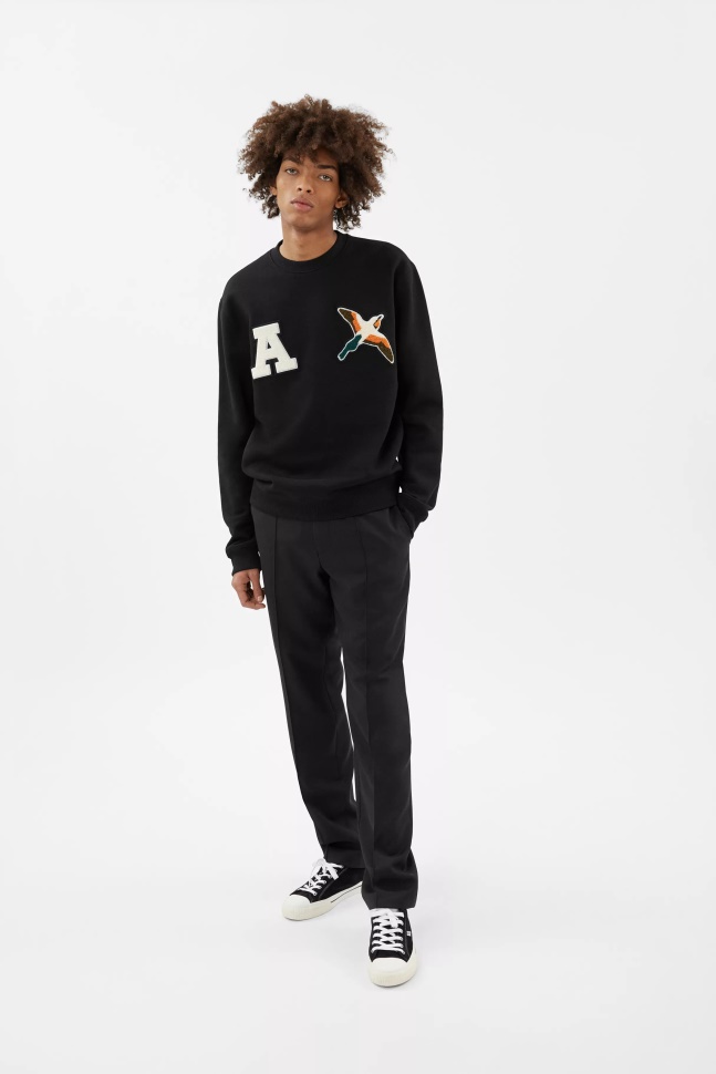 Varsity Bee Bird Sweatshirt Axel Arigato Sort