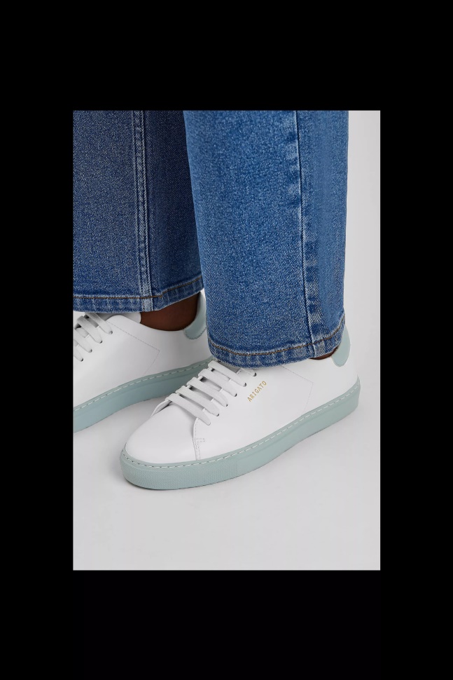 Axel Arigato Clean 90 Vegansk Hvid Støvet Salvie