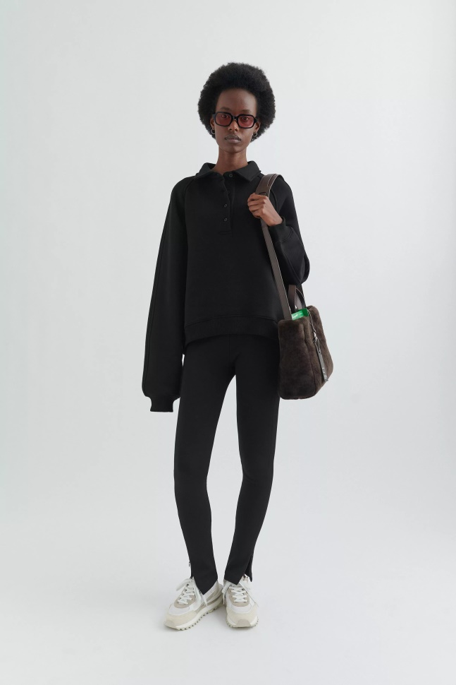 Søndag Polo Sweatshirt Axel Arigato Sort