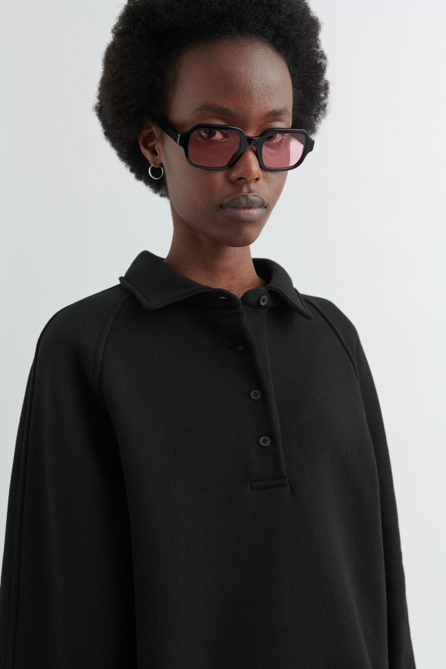 Søndag Polo Sweatshirt Axel Arigato Sort