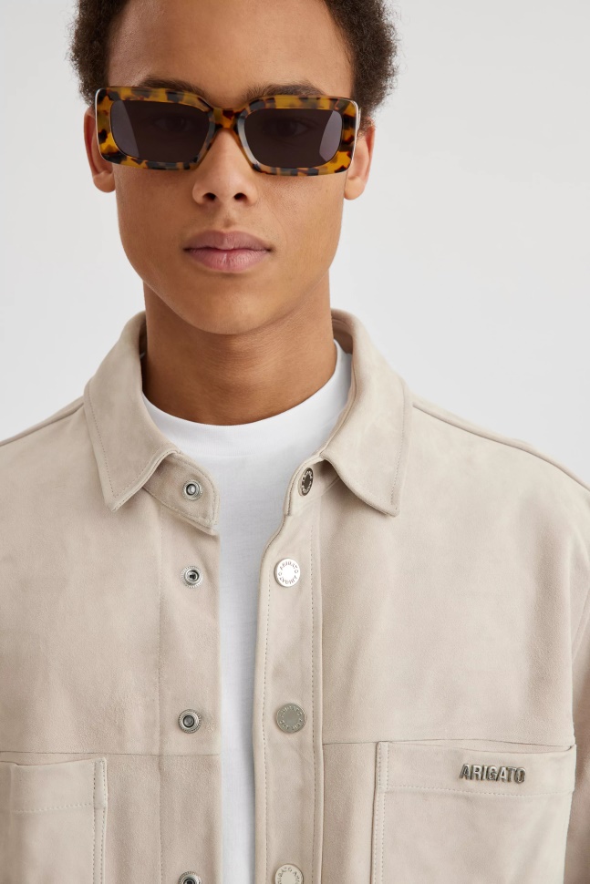 Axel Arigato Sfære Overshirt Bleg Beige