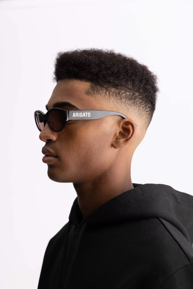 Axel Arigato Tonia Cat-eye Solbriller Sort Mørk Blush