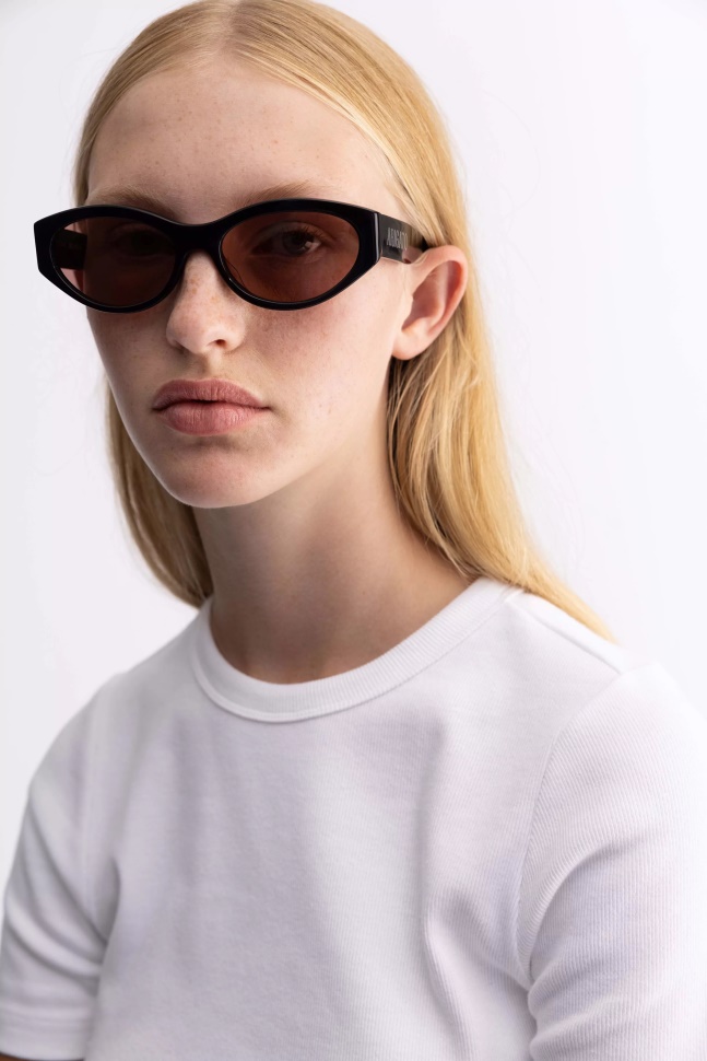 Axel Arigato Tonia Cat-eye Solbriller Sort Mørk Blush