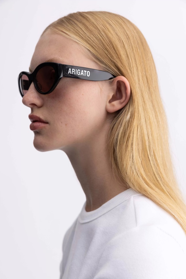 Axel Arigato Tonia Cat-eye Solbriller Sort Mørk Blush