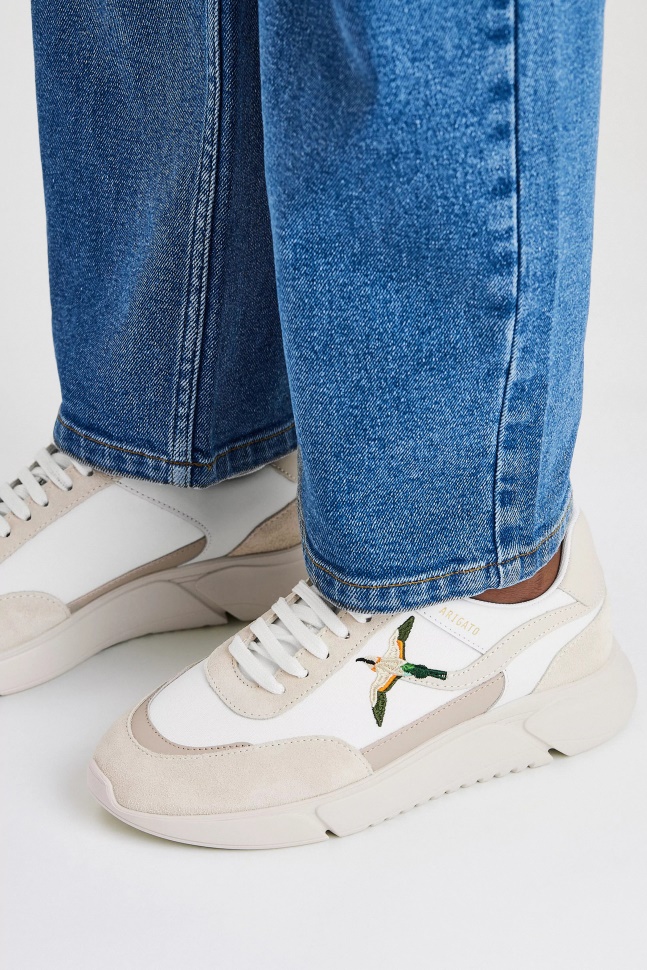 Genesis Stribe Bi Fugl Axel Arigato Hvid Beige