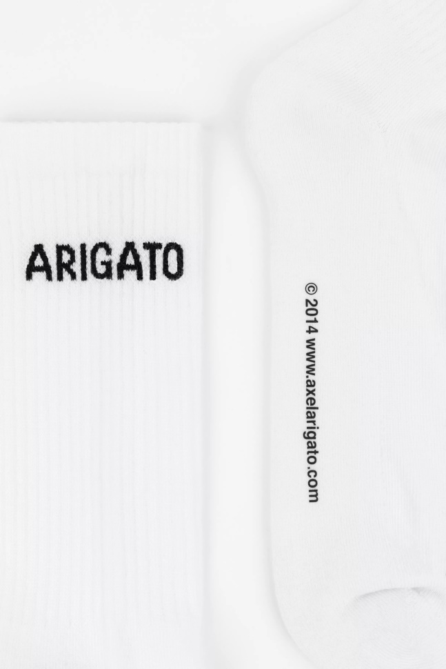 Axel Arigato Hvide Arigato Logo Rørstrømper