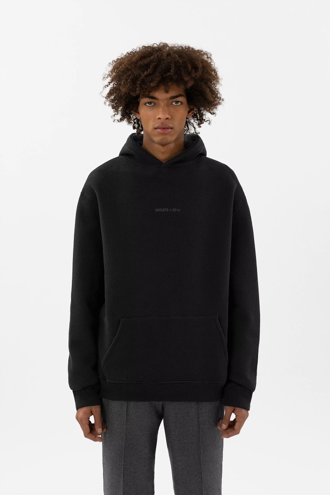 Monogram Hættetrøje Sort Axel Arigato