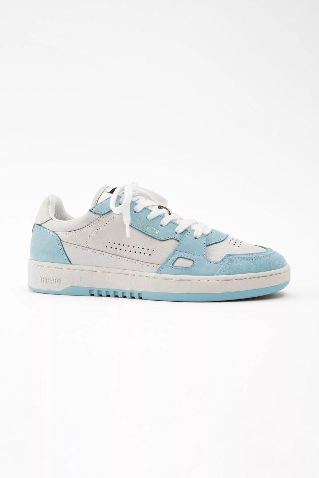 Axel Arigato Hvid Luft Blå Terninger Lo Sneaker