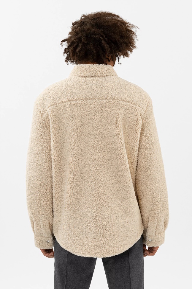 Axel Arigato Beige Asp Bamse Overshirt