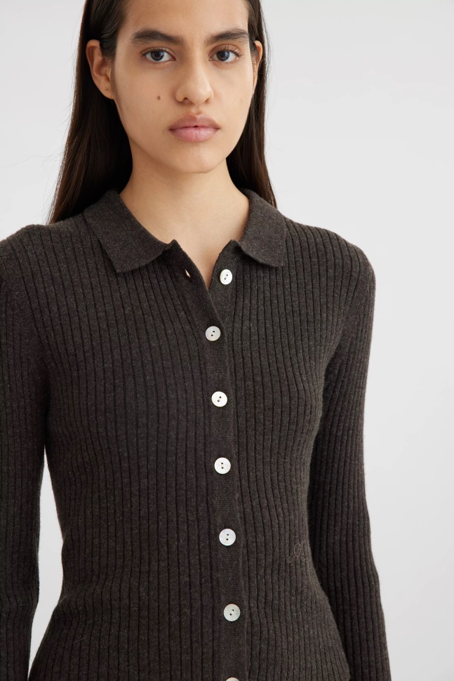 Axel Arigato Signatur Cardigan Brun