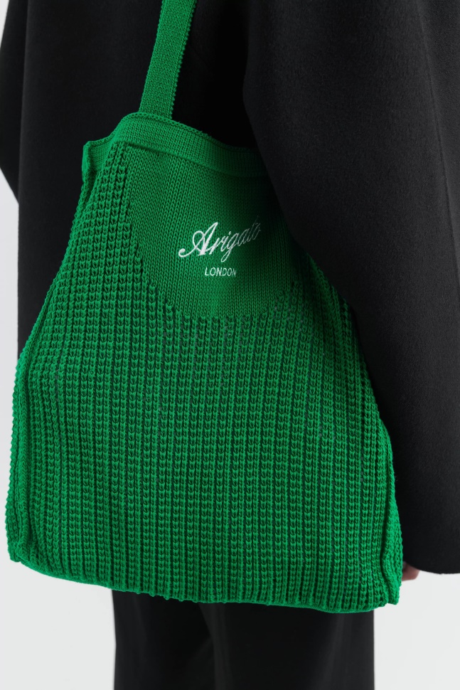 Axel Arigato Gitter Strikket Shopper Jolly Green