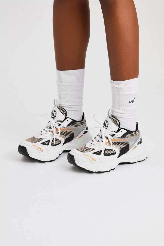 Axel Arigato Maratonløber Hvid Sort Orange