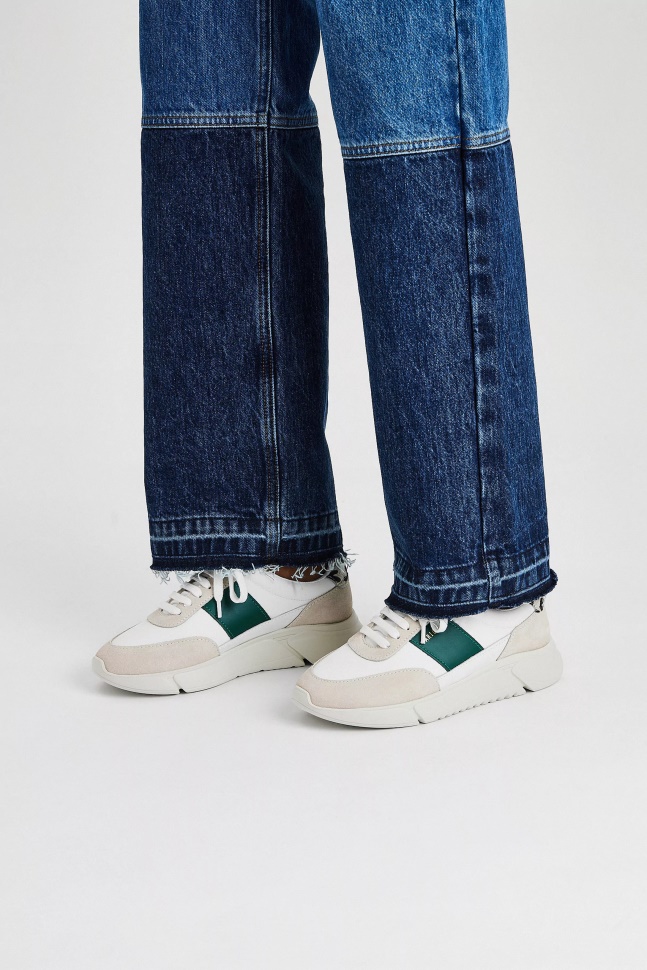 Genesis Vintage Runner Axel Arigato Hvid Grønkålsgrøn