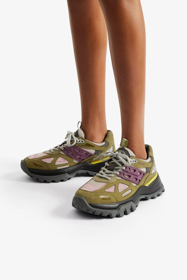 Axel Arigato Marathon R-tic Grøn Lilla