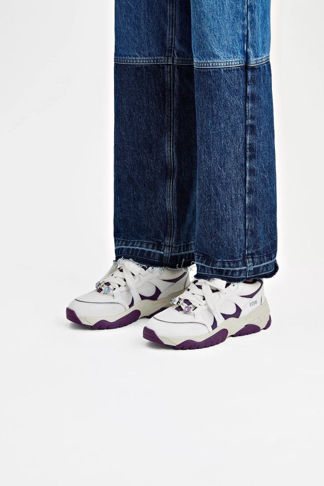 Axel Arigato Hvid Lilla Havkat Lo