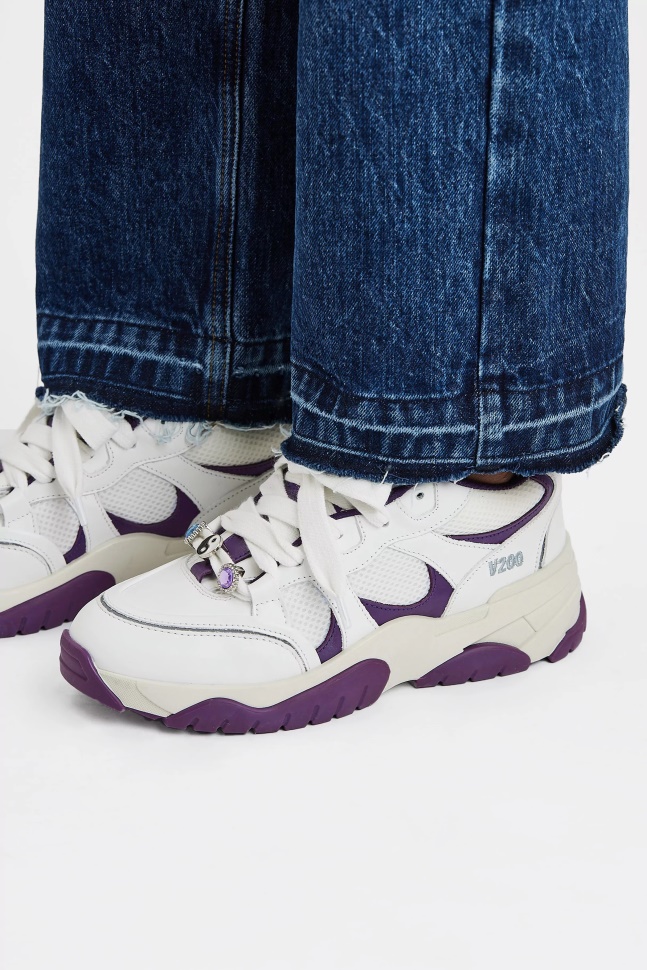 Axel Arigato Hvid Lilla Havkat Lo