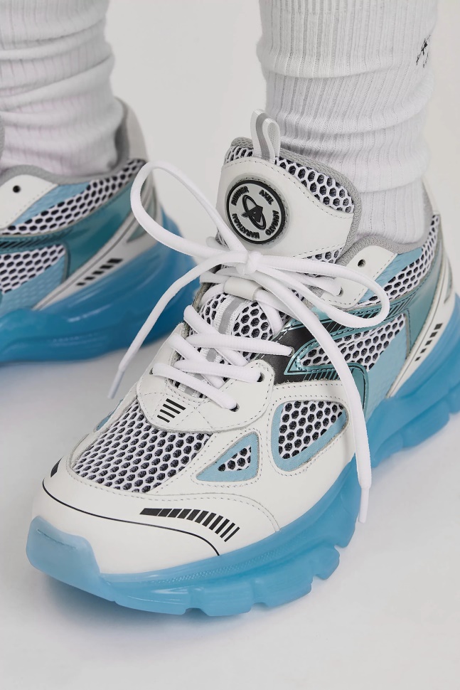 Axel Arigato Hvid Blå Maratonløber