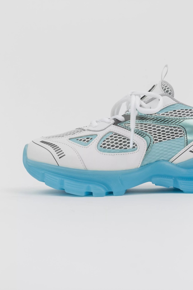 Axel Arigato Hvid Blå Maratonløber