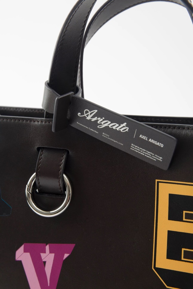 Arigato Monogram Citytaske Axel Arigato Mørkebrun