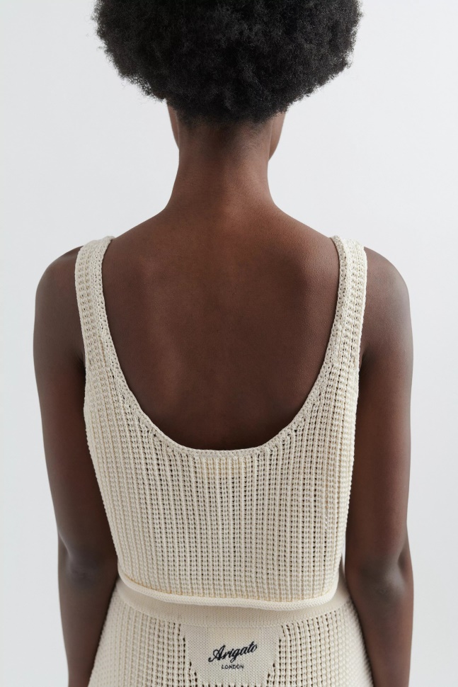Axel Arigato Off White Grid Tanktop