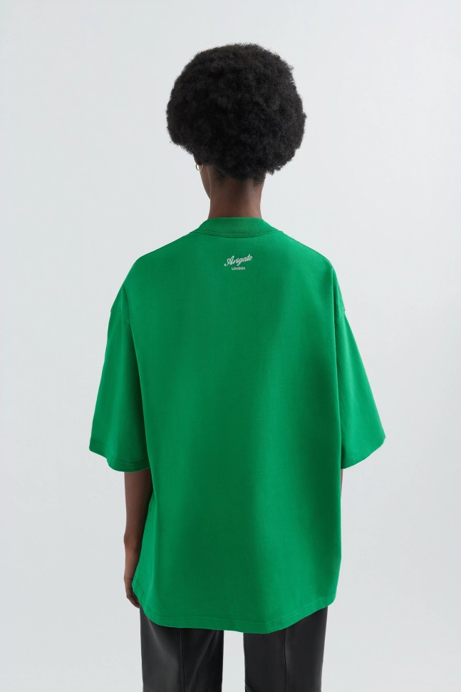 Axel Arigato Formel Oversized T-shirt Jolly Green