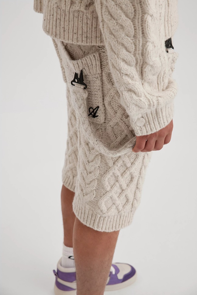 Axel Arigato Ecru Lurshorts