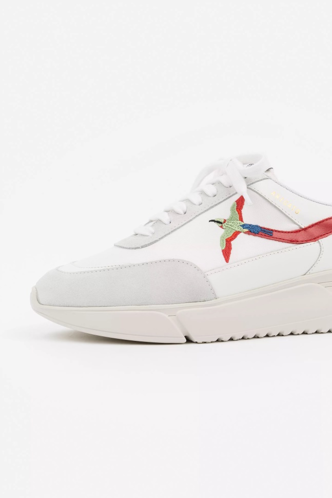 Axel Arigato Genesis Stribe Bi Fugl Hvid Rød