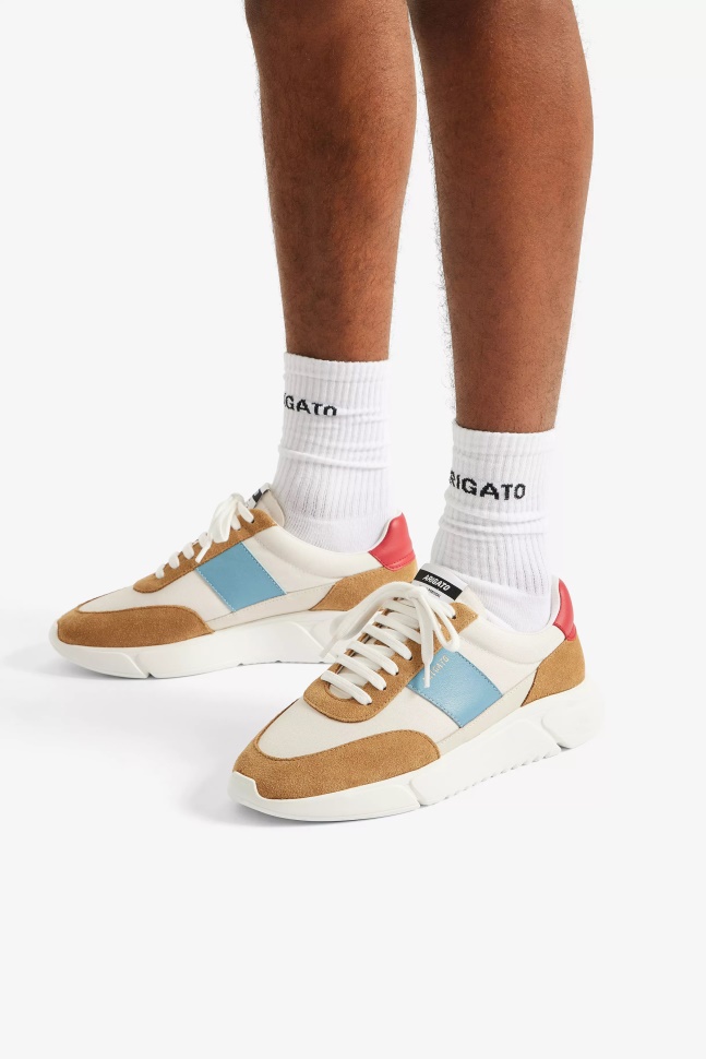 Genesis Vintage Løber Brun Rød Blå Axel Arigato