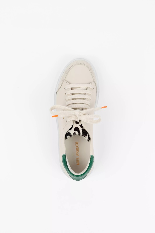 Axel Arigato Clean 90 Triple Animal Cremino Mørkegrøn Leopard