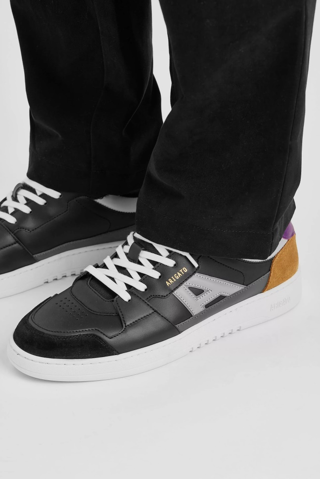 Axel Arigato A-Dice Lo Sneaker Sort Lilla