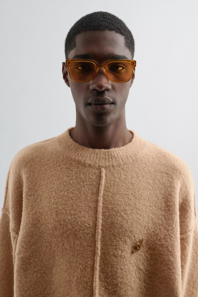 Jet Square Solbriller Axel Arigato Orange Mørk Honning