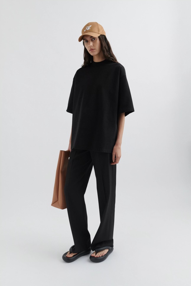Axel Arigato Sort Formel Oversized T-shirt