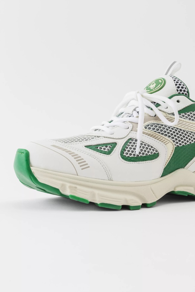 Axel Arigato Hvid Grønkålsgrøn Maratonløber