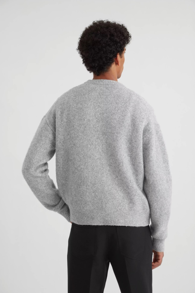 Holdtrøje Axel Arigato Grå Melange