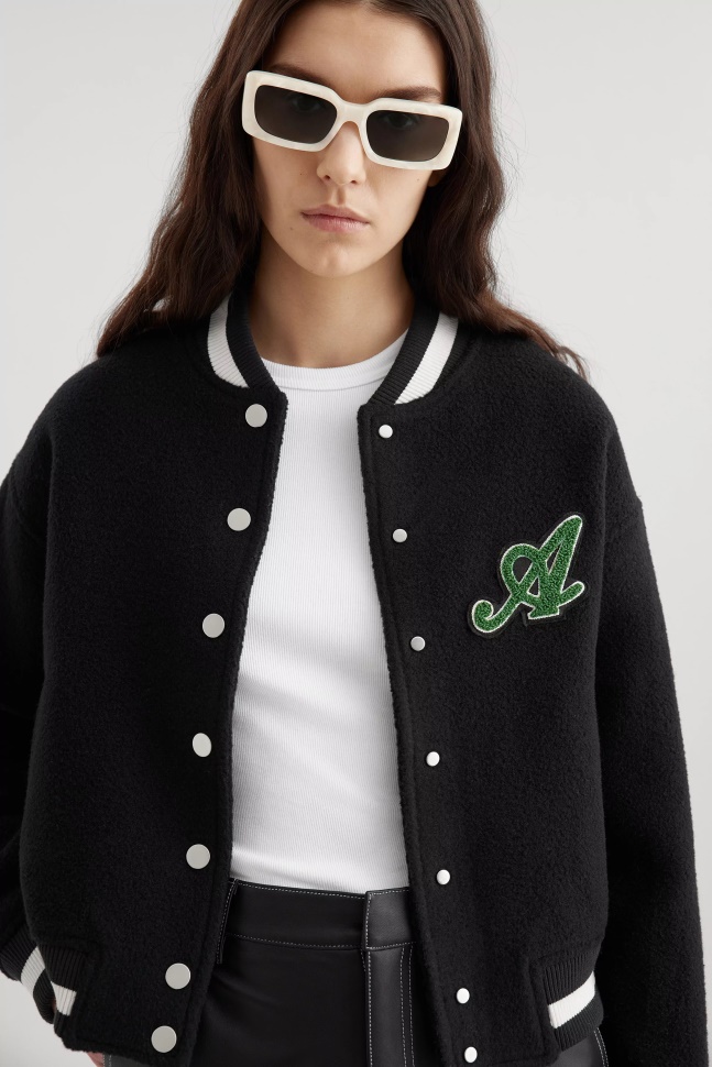 Axel Arigato Sort Off Court Bomberjakke