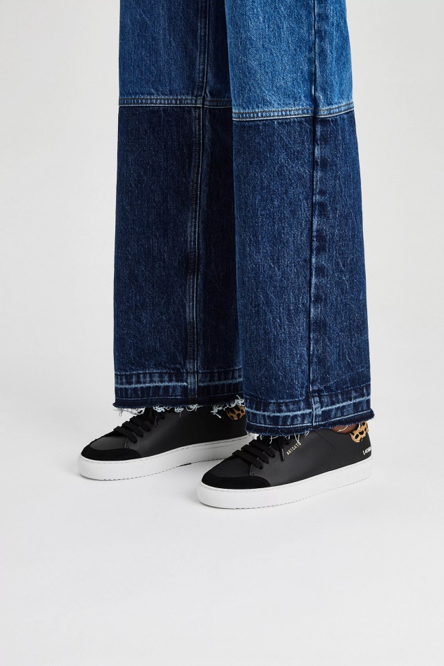 Ren 90 Triple Animal Axel Arigato Sort Leopard Cremino