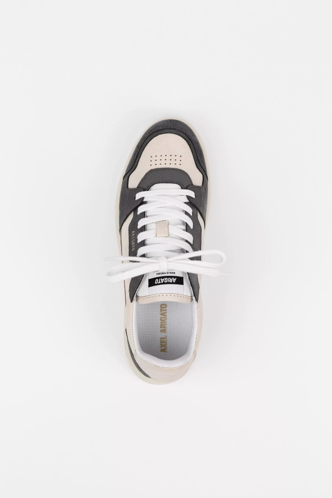 Axel Arigato Hvid Grå Terninger Lo Sneaker