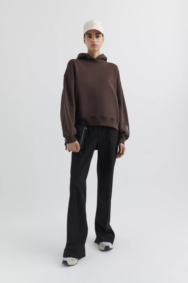 Lokal Hættetrøje Axel Arigato Mørkebrun