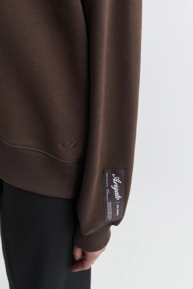 Lokal Hættetrøje Axel Arigato Mørkebrun