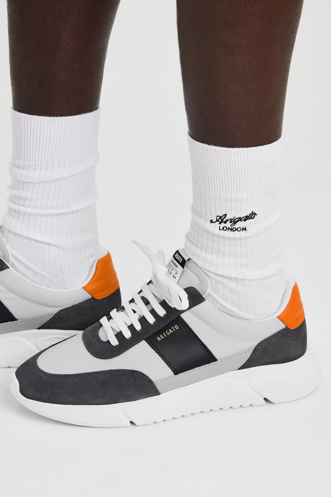 Axel Arigato Lysegrå Sort Genesis Vintage Løber