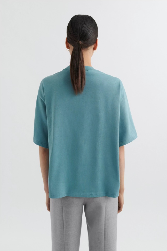 Era T-shirt Lys Benzinblå Axel Arigato